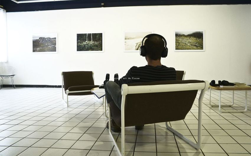 Laura  Tangre« Le chant des pistes » au Centre d'Art de Flaine